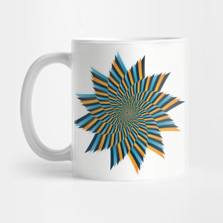 abstract background with circles Mug